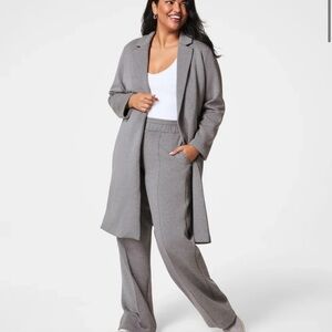 SPANX AirEssentials Long Jacket Medium Grey Heather
